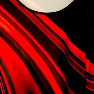 Women’s Black and Red Tunic